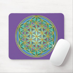 Mousepad FLOR DA VIDA - Design 1 das Geometrias Sagradas