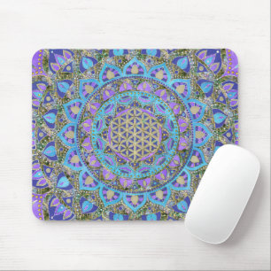 Mousepad Flor da Vida - Mandala Estilo Índia 2