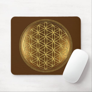 Mousepad FLOR DA VIDA - Medalha de Geometria Sagrada 1