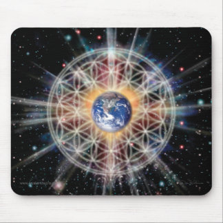 Mousepad Flor da vida na terra