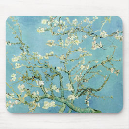 Mousepad Flor de amêndoa branca por Vincent Van Gogh
