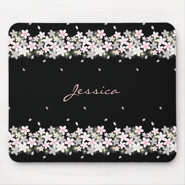 Mousepad Flor de cerejeira (Frente)