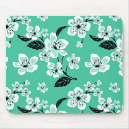 MOUSEPAD FLOR DE CEREJEIRA - SAKURA (MINT)