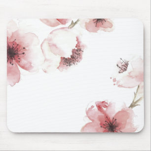 Mousepad Flor de cerejeira simples contudo elegante  