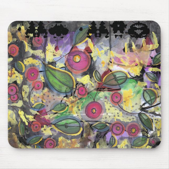 Mousepad Flor de Klub, amor da modificação (Frente)