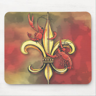 Mousepad Flor de lis dos lagostins