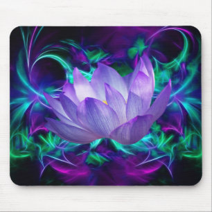 Mousepad Flor de lótus roxa e seu significado