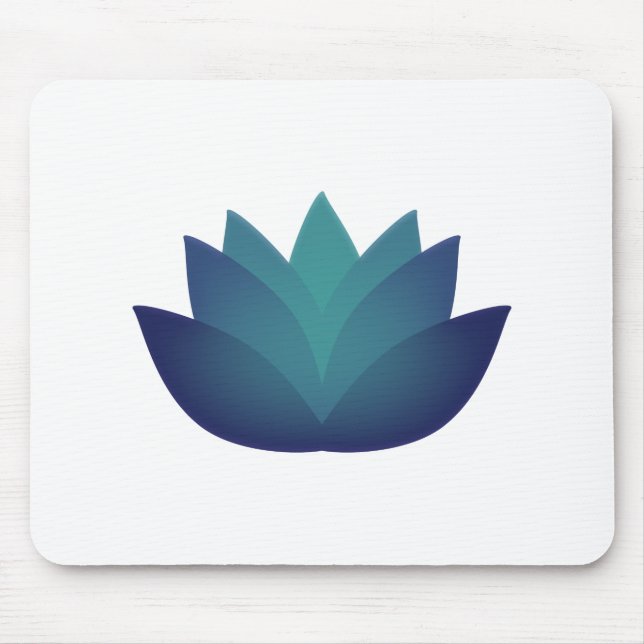 Mousepad Flor de Lotus subaquática (Frente)