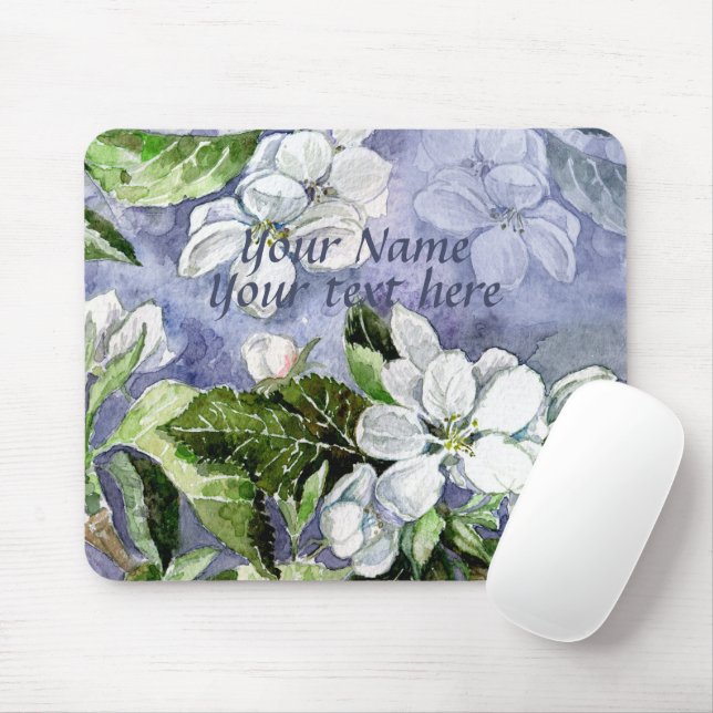 Mousepad Flor de maçã (Com mouse)