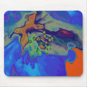 Mousepad flor de maçã