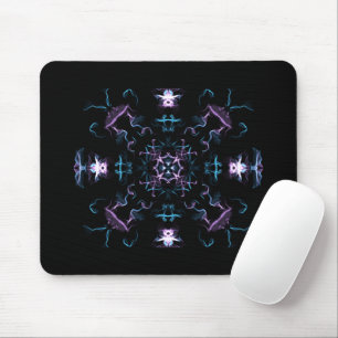 Mousepad Flor de Mandala Roxo e Azul