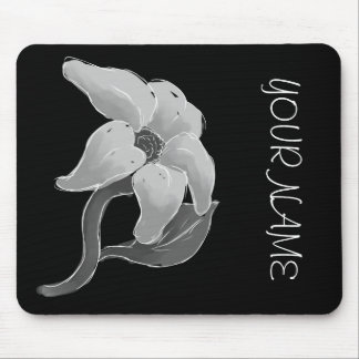 Mousepad Flor de prata