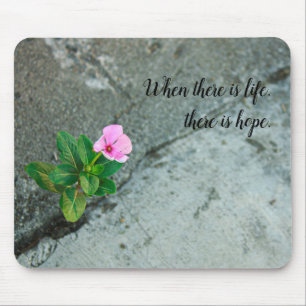Mousepad Flor de rachadura lateral