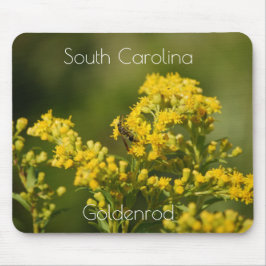 Mousepad Flor do Estado da Carolina do Sul Goldenrod Mousep