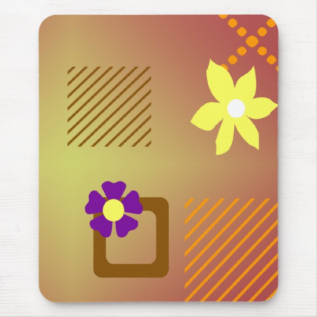 Mousepad Flor do outono (Frente)