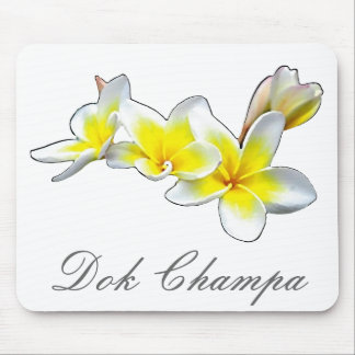 MOUSEPAD FLOR DOK CHAMPA DO LAO - PLUMERIA RUBRA