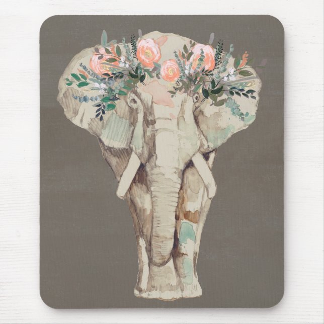 Mousepad Flor - Elefante II (Frente)