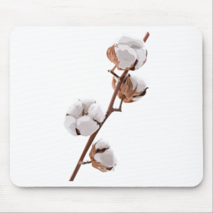 Mousepad Flor escandinava do algodão