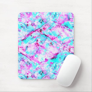 Mousepad Flor estilhaçado Um design de luz colorido