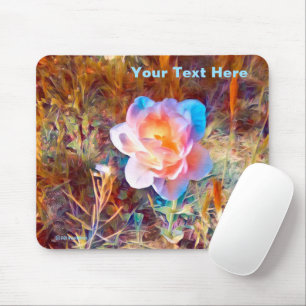 Mousepad Flor Estilizada Colorida
