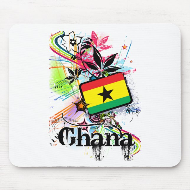 Mousepad Flor Ghana (Frente)