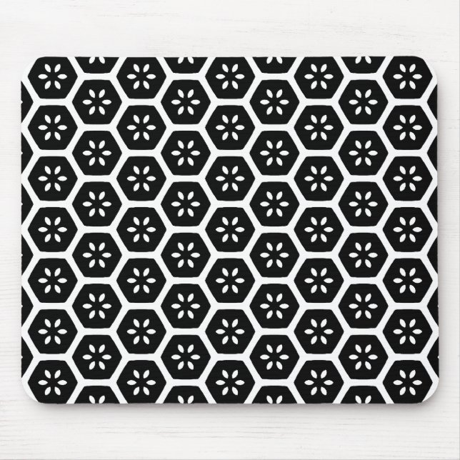 Mousepad Flor Honeycomb - v2 (Frente)