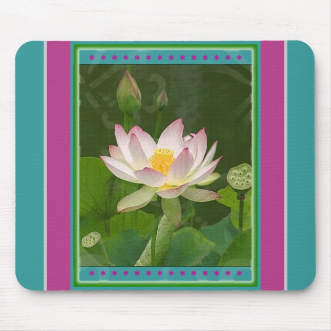 Mousepad Flor Lotus (Frente)