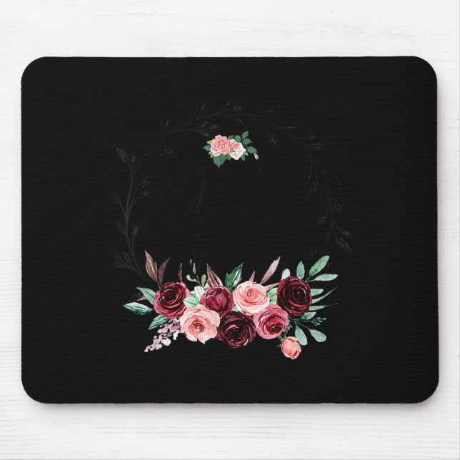 Mousepad Flor mãe da noiva chuveiro casamento (Frente)
