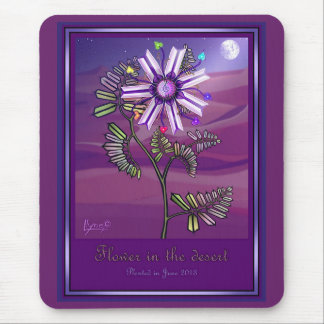Mousepad Flor na proteção do rato do deserto