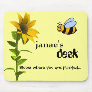 Mousepad Flor onde você é plantado… TAPETE DO RATO