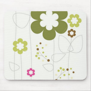 MOUSEPAD FLOR RETRO