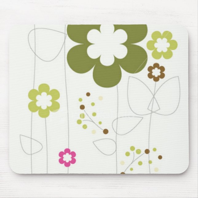 MOUSEPAD FLOR RETRO (Frente)