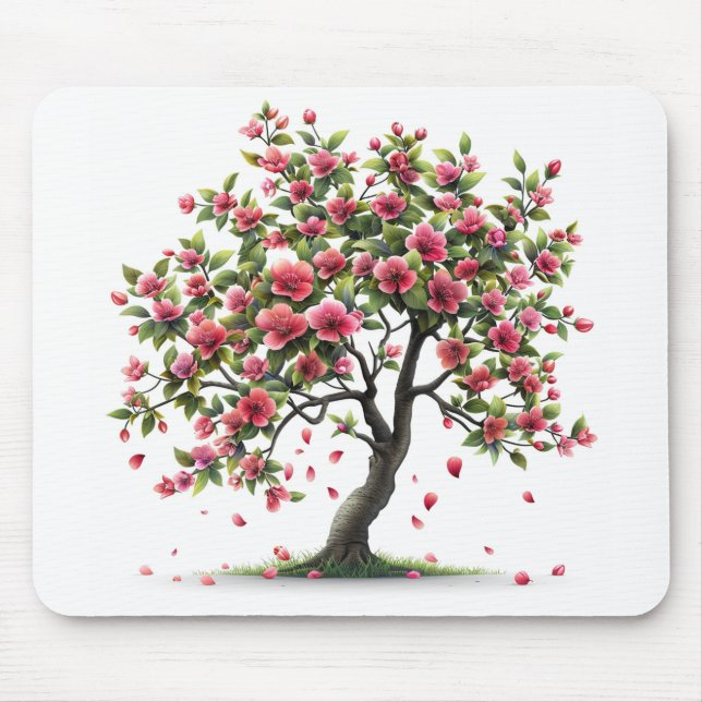 Mousepad Flor rosa (Frente)