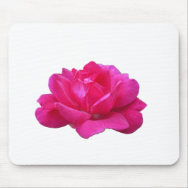 Mousepad flor rosa-rosa-solteiro adorável