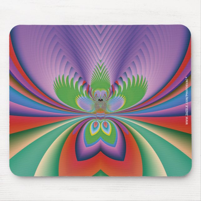 Mousepad Flor Roxa (Frente)