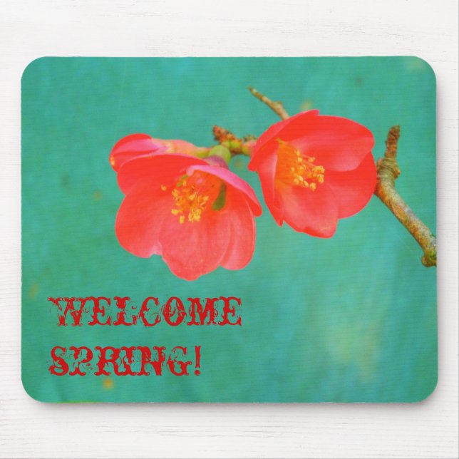 Mousepad Flor Sakura tipo aquura (Frente)