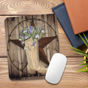 Mousepad flor silvestre de madeira silvestre russa Vinho do