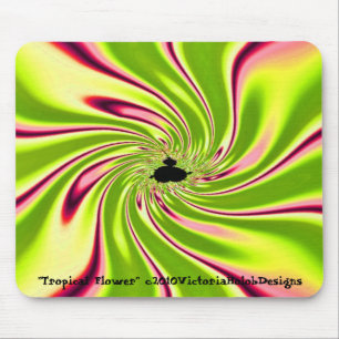 Mousepad "Flor tropical "