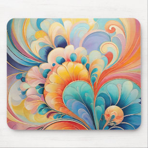 Mousepad Flora 3 Plad do Mouse Floral Pastel