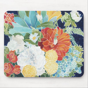 Mousepad Florais de meia-noite III