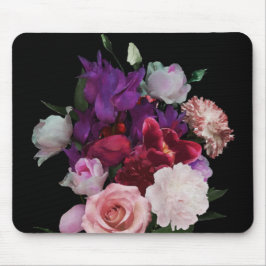 Mousepad Florais Românticos Escuros