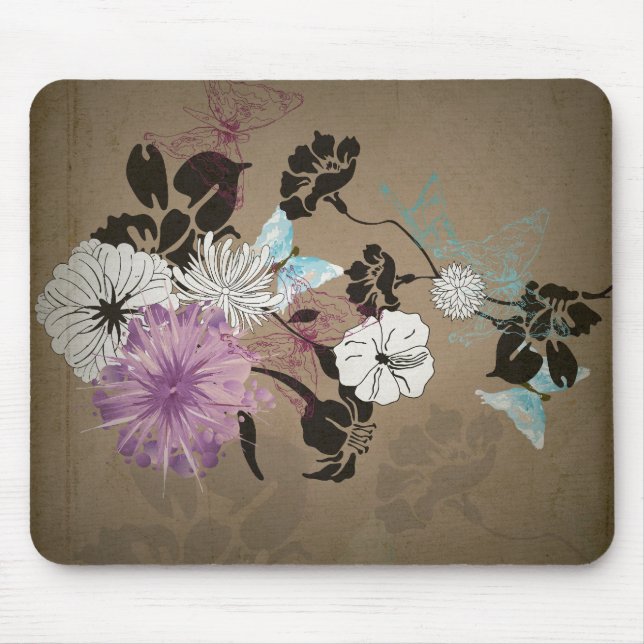 Mousepad floral (Frente)