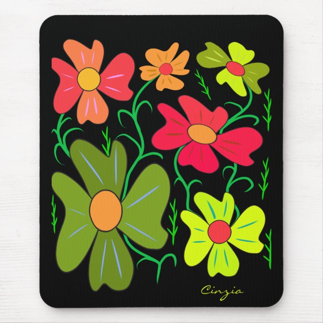 Mousepad Floral (Frente)