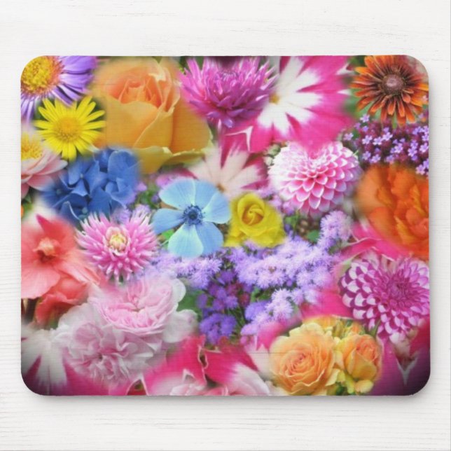 Mousepad floral (Frente)