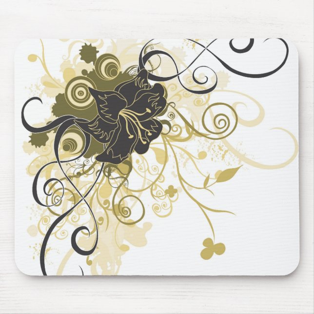 Mousepad floral (Frente)