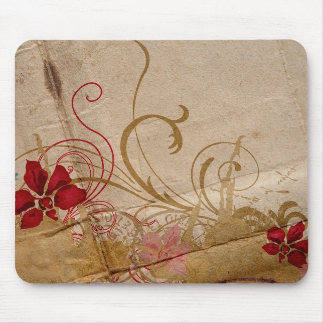 Mousepad floral (Frente)