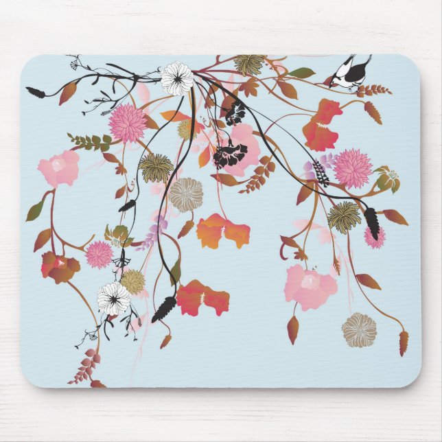 Mousepad floral (Frente)