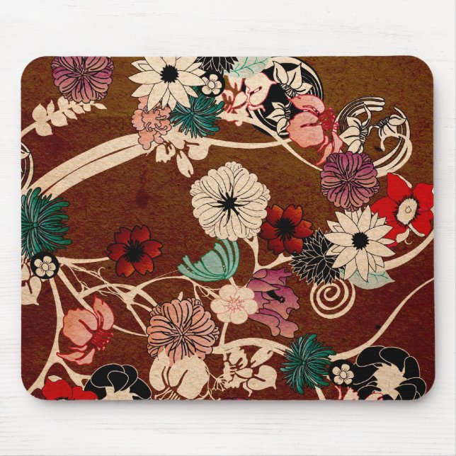Mousepad floral (Frente)