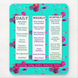 Mousepad Floral feminino da programação & da afirmação da