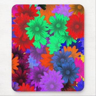 Mousepad Floral multicolorido